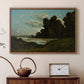 The River Loire at Nevers, 1901 - Floater Framed Canvas Print