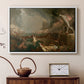 The Course of Empire: Destruction, 1836 - Floater Framed Canvas Print