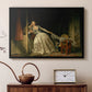 The Stolen Kiss (Le Baiser à la dérobée), c. 1788 - Floater Framed Canvas Print