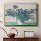 Irises, 1890 - Floater Framed Canvas Print