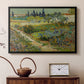 Garden at Arles, 1888 - Floater Framed Canvas Print