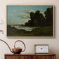 The River Loire at Nevers, 1901 - Floater Framed Canvas Print