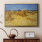 Wheat Field with Sheaves (Harvest in Provence), 1888 - Floater Framed Canvas Print