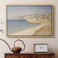 The Jetty at Cassis, Opus 198, 1889 - Floater Framed Canvas Print