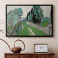 Landscape with Cypresses and Olive Trees near Nice, c. 1918 - Floater Framed Canvas Print