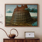 The Tower of Babel, c. 1568 - Floater Framed Canvas Print