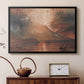 Vesuvius in Eruption, c. 1817 - Floater Framed Canvas Print