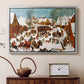 Massacre of the Innocents, c. 1565-1567 - Floater Framed Canvas Print