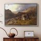 Lledr Valley in Wales, 1864 - Floater Framed Canvas Print