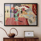 Woman with Anemones (Femme et anémones), c. 1920-1921 - Floater Framed Canvas Print