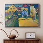 Green Lane in Murnau, 1909 - Floater Framed Canvas Print