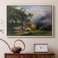 The Harvest Wagon (Der Heuwagen), c. 1850 - Floater Framed Canvas Print