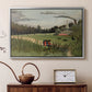 The Chair Factory at Alfortville, 1897 - Floater Framed Canvas Print