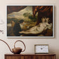Venus and the Lute Player, c. 1565-1570 - Floater Framed Canvas Print