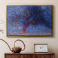 The Red Tree, 1909 - Floater Framed Canvas Print