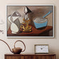 Jug, Candle, and Enamel Pan, 1950 - Floater Framed Canvas Print