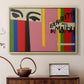 Design for Cover of Exhibition Catalogue, 1951 - Floater Framed Canvas Print