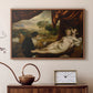 Venus and the Lute Player, c. 1565-1570 - Floater Framed Canvas Print