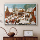 Massacre of the Innocents, c. 1565-1567 - Floater Framed Canvas Print