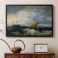 Sheerness as Seen from the Nore, 1808 - Floater Framed Canvas Print