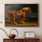 The Shire Horse Elephant in an Extensive Landscape, c. 1850s - Floater Framed Canvas Print