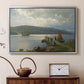 The Jetty at Feste near Moss, 1898 - Floater Framed Canvas Print