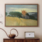 Fields of Wheat in Cagnes, 1918 - Floater Framed Canvas Print