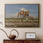 On the Banks of the Nile, Upper Egypt, 1876 - Floater Framed Canvas Print