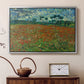 Field with Poppies, 1889 - Floater Framed Canvas Print