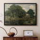 Forest of Fontainebleau, 1846 - Floater Framed Canvas Print