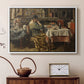 The Meal (De maaltijd), c. 1885 - Floater Framed Canvas Print