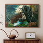 Campfire, Adirondacks, 1892 - Floater Framed Canvas Print