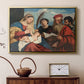 Mary and Child with Saints Stephen, Jerome and Maurice, c. 1510 - Floater Framed Canvas Print