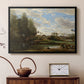 Washerwomen at the Water's Edge, c. 1860-1870 - Floater Framed Canvas Print