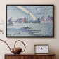 Entrance to the Port of Honfleur, 1899 - Floater Framed Canvas Print