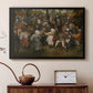 The Wedding Dance, c. 1566 - Floater Framed Canvas Print