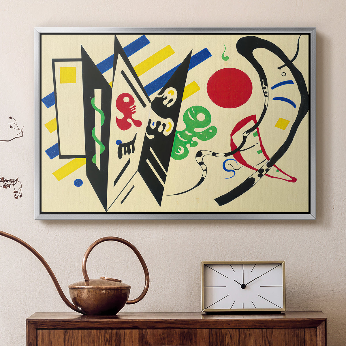 Reciprocity (Réciproque), 1935 - Floater Framed Canvas Print