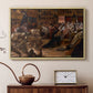 Ball of the Burning Men, 1889 - Floater Framed Canvas Print