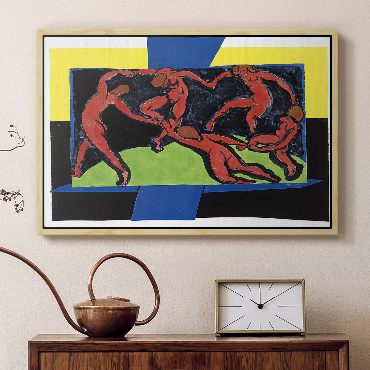 The Dance (La Danse), 1939 - Floater Framed Canvas Print