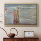 The Three Sisters on the Beach, 1908 - Floater Framed Canvas Print