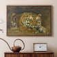 Study of a Tiger for Circe, 1885 - Floater Framed Canvas Print