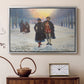 Morning after the Carnival, 1884 - Floater Framed Canvas Print