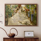 Sewing the Sail, 1896 - Floater Framed Canvas Print