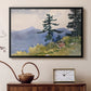 North Woods Club, Adirondacks, 1892 - Floater Framed Canvas Print