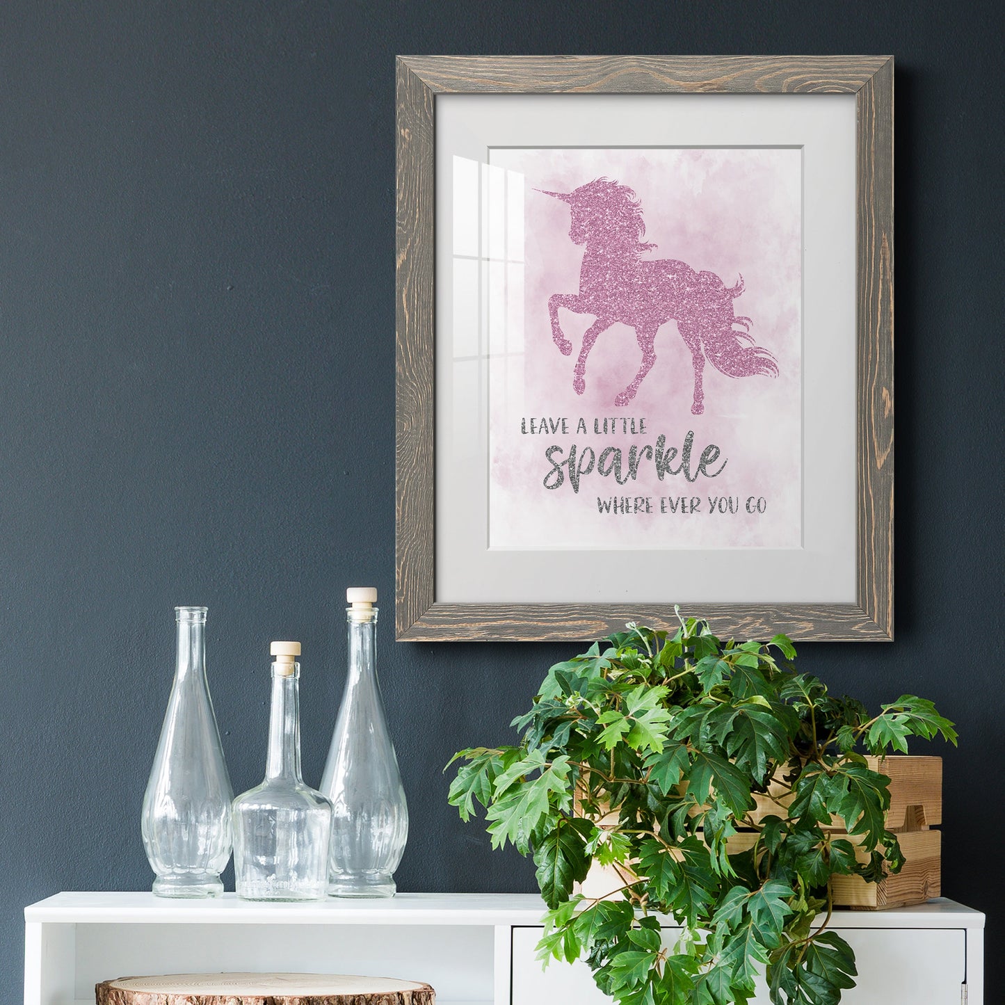 Sparkle - Premium Framed Print - Distressed Barnwood Frame - Ready to Hang