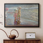 The Three Sisters on the Beach, 1908 - Floater Framed Canvas Print