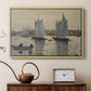 Two Schooners, Gloucester, c. 1880 - Floater Framed Canvas Print