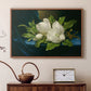 Giant Magnolias on a Blue Velvet Cloth, c. 1890 - Floater Framed Canvas Print