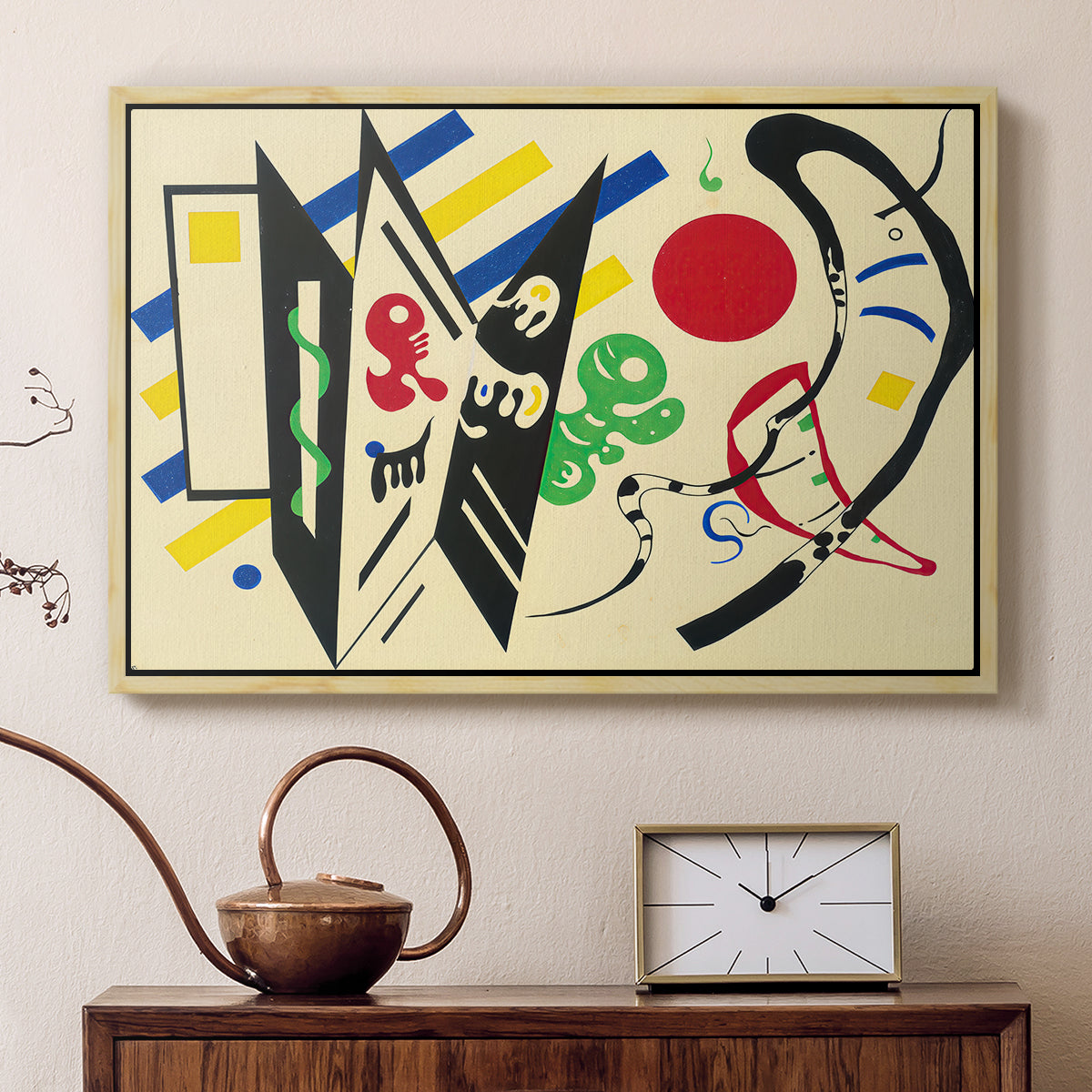 Reciprocity (Réciproque), 1935 - Floater Framed Canvas Print