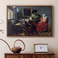 The Glass of Wine, c. 1660 - Floater Framed Canvas Print